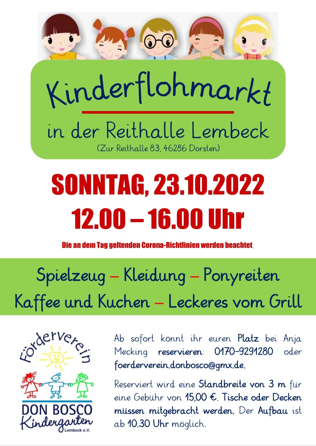 Kinderflohmarkt in der Lembecker Reithalle - Dorsten.live!