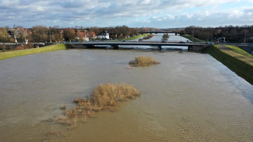 Die Stadt Dorsten beruft wegen Hochwasser den Stab für außergewöhnliche Ereignisse (SAE) ein.