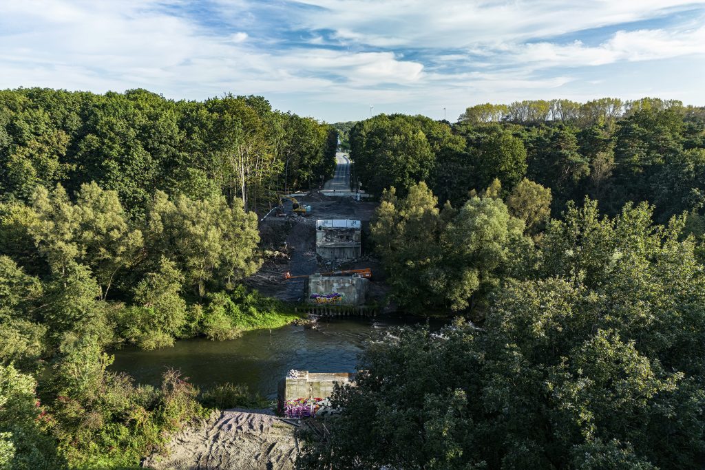 Die Hervester Brücke soll im September freigegeben werden. Im Juli startet der Bau der Interims-Brücke, die Marl mit Dorsten-Hervest verbinden wird.