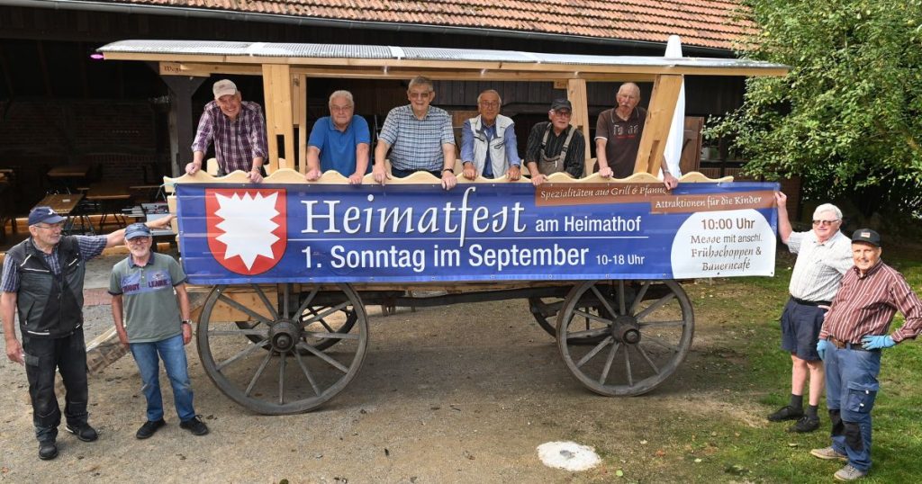 Das traditionelle Heimatfest in Lembeck am 1. September bietet Unterhaltung für die ganze Familie mit Spielen, Essen und kulturellen Einblicken auf dem Heimathof.